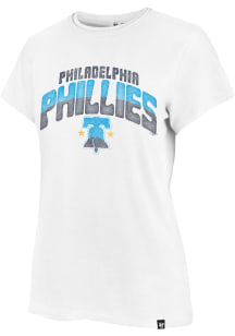 47 Philadelphia Phillies Womens White City Connect Short Sleeve T-Shirt