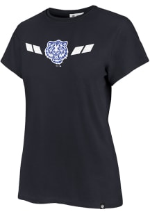 47 Detroit Tigers Womens Blue City Connect Short Sleeve T-Shirt