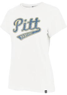 Pitt Panthers Ivory 47 Frankie Short Sleeve T-Shirt