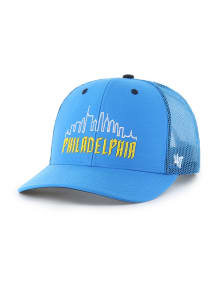 47 Philadelphia Phillies 2024 City Connect Replica Trucker Adjustable Hat - Blue