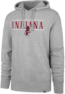 Mens Indiana Hoosiers Crimson 47 City Line Headline Hood Hooded Sweatshirt