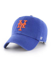 47 New York Mets Heritage Clean Up Adjustable Hat - Blue