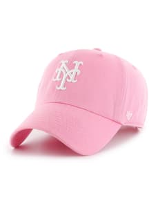 47 New York Mets Pink Clean Up Womens Adjustable Hat
