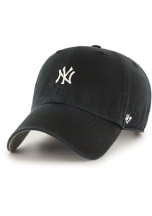 47 New York Yankees Base Runner Clean Up Adjustable Hat - Black