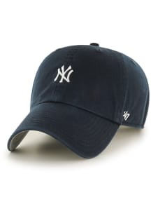 47 New York Yankees Base Runner Clean Up Adjustable Hat - Navy Blue