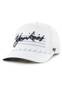 47 New York Yankees Downburst Hitch Adjustable Hat - White