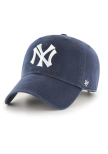 47 New York Yankees Cooperstown Clean Up Adjustable Hat - Navy Blue