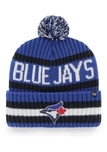 47 Toronto Blue Jays Blue Bering Cuff Mens Knit Hat