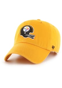 47 Pittsburgh Steelers Gold JR Historic Clean Up Youth Adjustable Hat