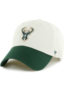 47 Milwaukee Bucks 2T Sidestep Clean up Adjustable Hat - Ivory