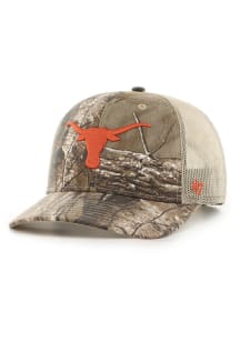 47 Texas Longhorns REALTREE 47 TRUCKER Adjustable Hat - Brown