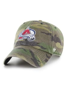 47 Colorado Avalanche Camo Clean Up Adjustable Hat - Green