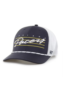 47 Indiana Pacers Downburst Trucker Adjustable Hat - Navy Blue