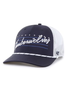 47 Minnesota Timberwolves Downburst Trucker Adjustable Hat - Navy Blue