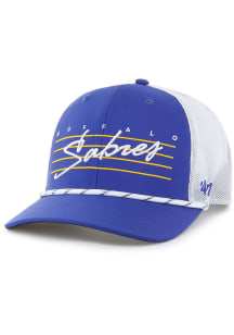 47 Buffalo Sabres Downburst Trucker Adjustable Hat - Blue