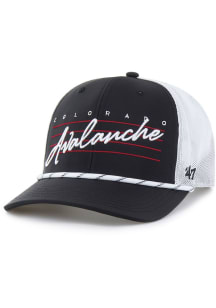 47 Colorado Avalanche Downburst Trucker Adjustable Hat - Black