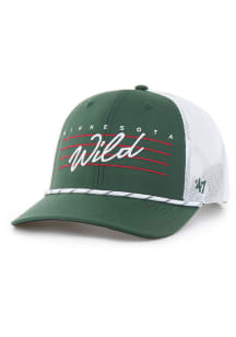 47 Minnesota Wild Downburst Trucker Adjustable Hat - Green