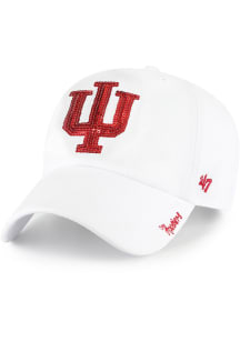 Indiana Hoosiers 47 Sparkle Womens Adjustable Hat - White