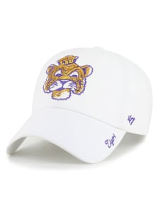 47 LSU Tigers White Sparkle Womens Adjustable Hat