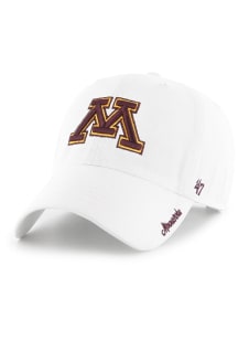 Minnesota Golden Gophers 47 Miata Clean Up Womens Adjustable Hat - White