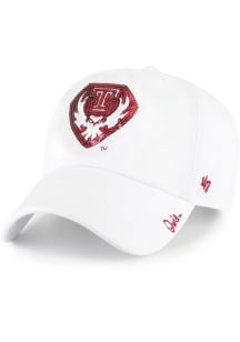 47 Temple Owls White Sparkle Womens Adjustable Hat