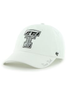 47 Texas Tech Red Raiders White Sparkle Womens Adjustable Hat