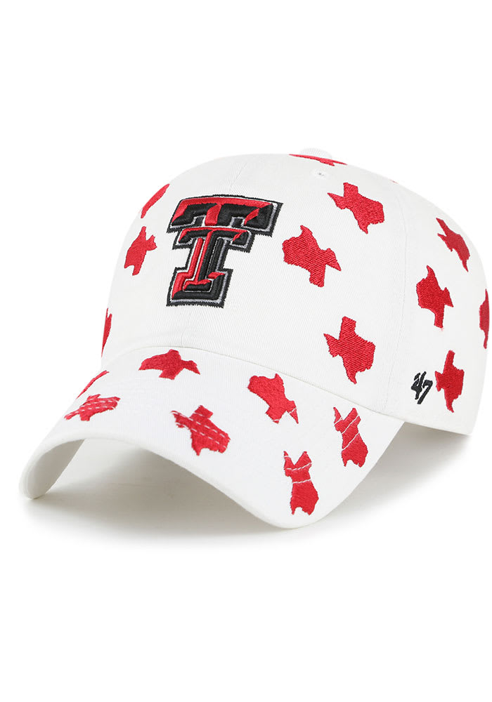 Texas Tech Red Raiders 47 Womens White Confetti Clean Up