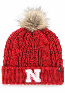 Nebraska Cornhuskers 47 Meeko Cuff Womens Knit Hat - Red