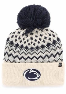 Penn State Nittany Lions 47 Elsa Cuff Womens Knit Hat - White