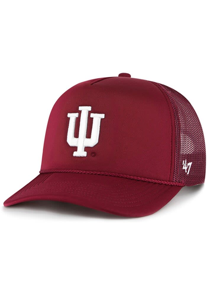 47 Indiana Hoosiers CARDINAL Foam Front Mesh Trucker Adjustable