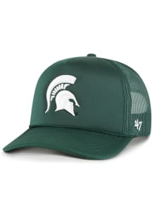 47 Michigan State Spartans Foam Front Mesh Trucker Adjustable Hat - Green