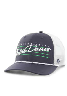 47 Notre Dame Fighting Irish Downburst Trucker Adjustable Hat - Navy Blue