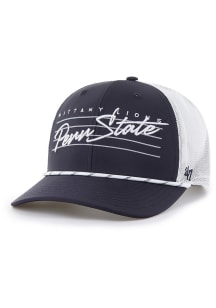 47 Navy Blue Penn State Nittany Lions Downburst Trucker Adjustable Hat