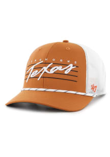 47 Texas Longhorns Downburst Trucker Adjustable Hat - Burnt Orange