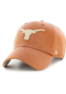 47 Texas Longhorns Dusted Clean Up Adjustable Hat - Burnt Orange