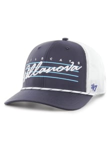 47 Villanova Wildcats Downburst Trucker Adjustable Hat - Navy Blue