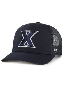 47 Xavier Musketeers Trucker Adjustable Hat - Navy Blue