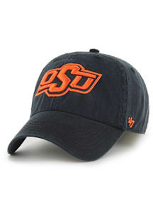 47 Oklahoma State Cowboys Mens Black Classic Franchise Fitted Hat