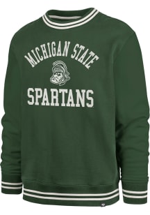 Mens Michigan State Spartans Green 47 View Sierra Fashion Sweatshirt