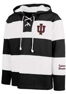 Mens Indiana Hoosiers Crimson 47 Flex Fair Catch Long Sleeve Fashion Hood