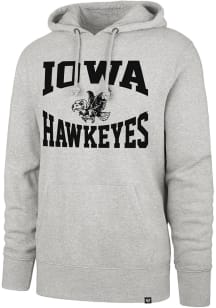 Mens Iowa Hawkeyes Grey 47 Outspan Headline Hooded Sweatshirt