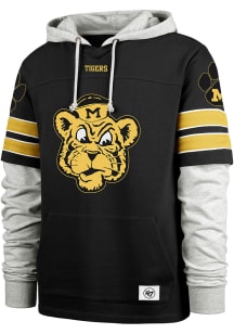 47 Missouri Tigers Mens Black Blitz Cornerback Fashion Hood