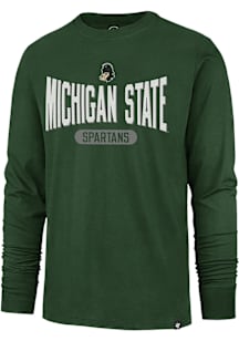 47 Michigan State Spartans Green Outstretch Franklin Long Sleeve Fashion T Shirt