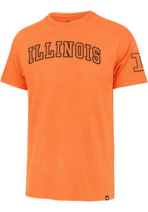 Illinois Fighting Illini Orange 47 Franklin Fieldhouse Short Sleeve Fashion T Shirt