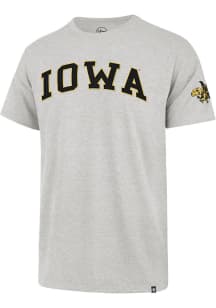 47 Iowa Hawkeyes Grey Franklin Fieldhouse Short Sleeve Fashion T Shirt