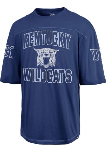 47 Kentucky Wildcats Blue Rush Brighton Design Short Sleeve Fashion T Shirt