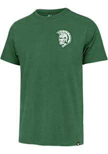 47 Michigan State Spartans Green Back to Back Franklin Short Sleeve Fashion T Shirt