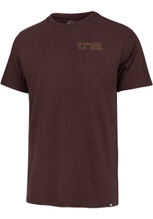 Minnesota Golden Gophers Maroon 47 Back to Back Franklin Short Sleeve Fashion T Shirt