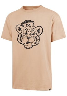 47 Missouri Tigers Tan Imprint River Short Sleeve Fashion T Shirt
