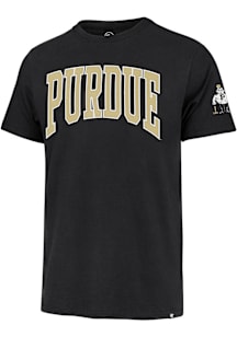 47 Purdue Boilermakers Black Ace Fieldhouse Short Sleeve Fashion T Shirt
